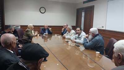 النبراوي يلتقي وفدا من مهندسي كفر الشيخ وعلى رأسهم رئيس النقابة الفرعية