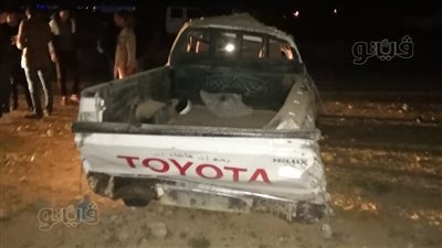 ارتفاع عدد ضحايا حادث انقلاب سيارة بمطروح لـ 15 مصابا و7 وفيات