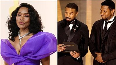 مايكل بي جوردان وجوناثان ماجورز يواسيان أنجيلا باسيت بعد خسارتها الأوسكار (فيديو)