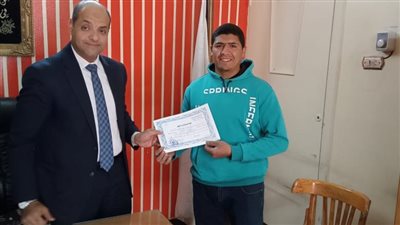 ختام برامج تدريبية على 3 مهن لتأهيل شباب بني سويف لسوق العمل