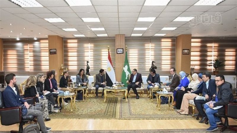 وفد الوكالة الهندسية