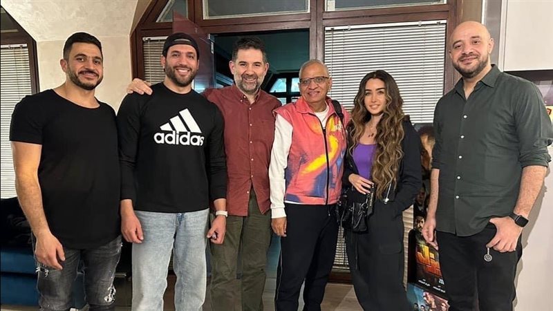 صناع فيلم طه الغريب،