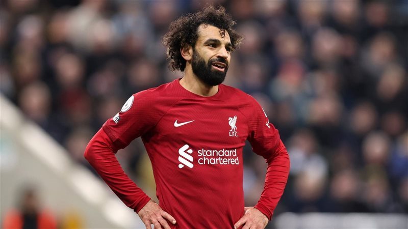 اللاعب محمد صلاح،
