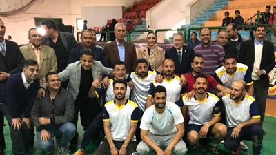 مياه الدقهلية تتوج ببطولة الكرة الخماسية للعاملين بالحكومة للمرة الثالثة على التوالي