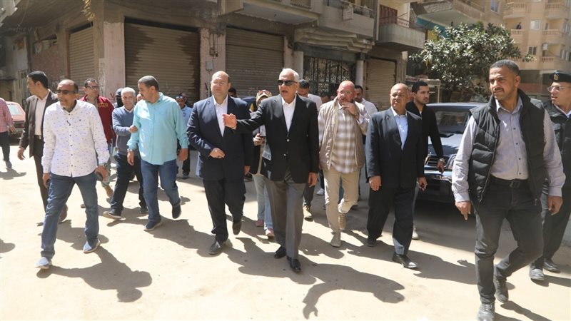 محافظ الجيزة في جولة