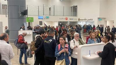 مطار سفنكس يستقبل رحلة دولية قادمة من إسبانيا 