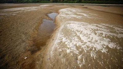 بعد ألمانيا، انخفاض قياسي في منسوب أطول نهر في إيطاليا