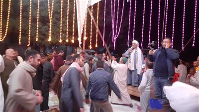 بحضور مئات المتصوفة، الاحتفال بالليلة الختامية لمولد 