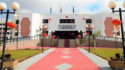 طلاب جامعة القناة يرسمون أحلامهم بالفرشاة بمسابقة معهد كونفوشيوس