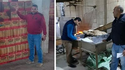 ضبط 708 زجاجات زيت تموينى و220 كيس مكرونة بالسوق السوداء بالبحيرة (صور)