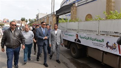 300 ألف شجرة مثمرة تتسلمها الدقهلية في مبادرة الـ100 مليون (صور)