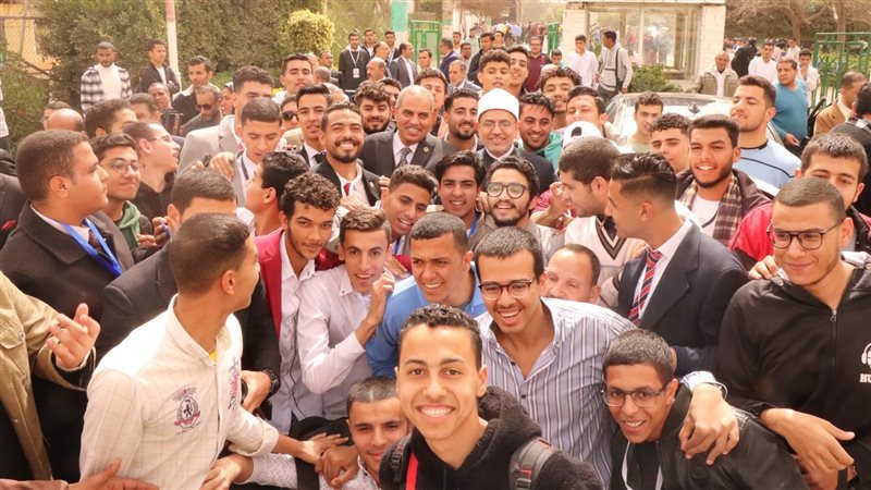 طلاب جامعة الأزهر،