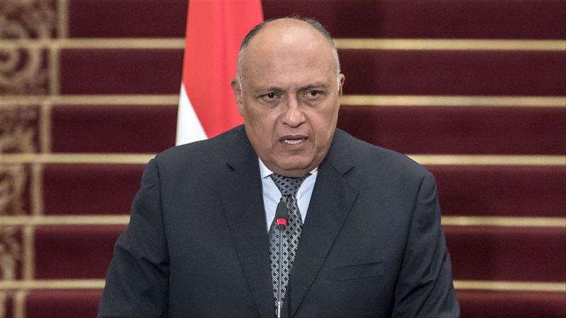 سامح شكري وزير الخارجية،