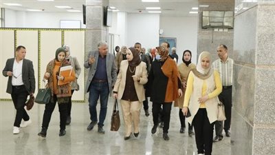  المهندسة لبنى عبد العزيز نائب محافظ الشرقية تزور مركز فاقوس