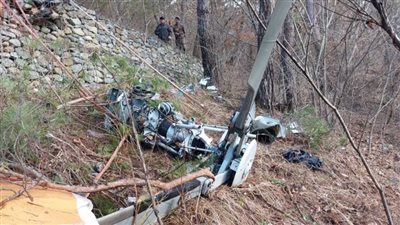 مصرع شخصين في تحطم هليكوبتر قرب عاصمة كوريا الجنوبية