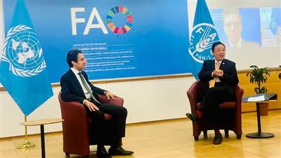 بسام راضي من روما: المرحلة الراهنة تفرض على المجتمع الدولي تعزيز التعاون المشترك