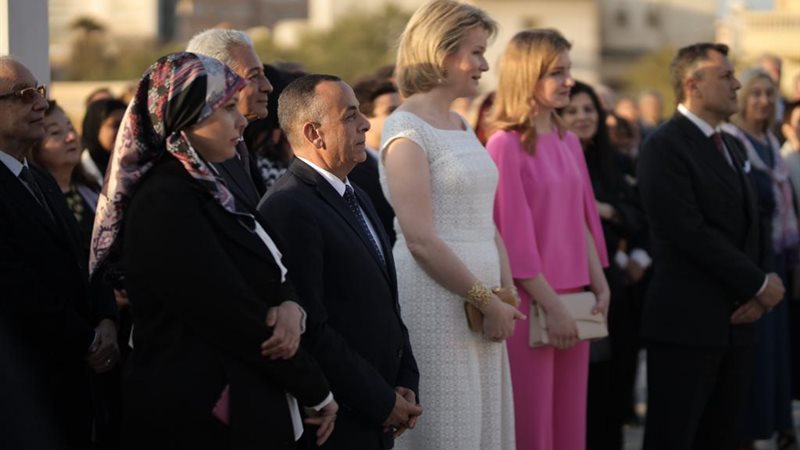 افتتاح معرض مؤقت