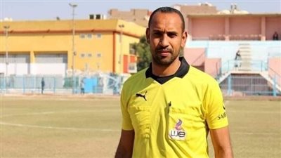 دوري القسم الثاني، هيثم الشريف حكما لمباراة النصر للتعدين والمنيا