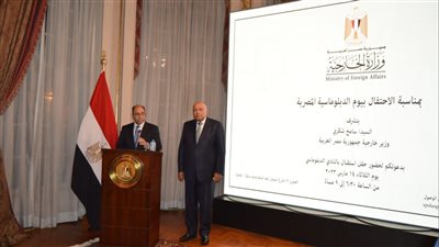 وزارة الخارجية تحتفل بيوم الدبلوماسية المصرية (صور)