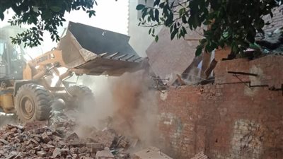 إزالة فورية لـ 129 حالة تعد على الأراضي الزراعية بالمنوفية 