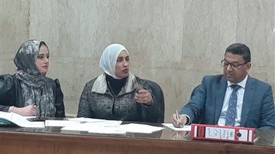 مركز القياس والتقويم بجامعة المنوفية يستعرض خطط مديري الوحدات 