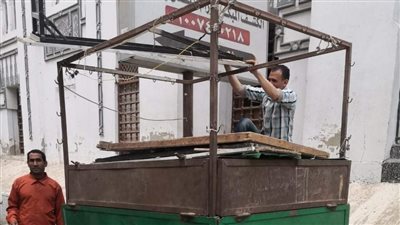 تحرير 89 محضر مخالفات خلال حملة لرفع الإشغالات بملوى في المنيا