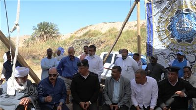 محافظ أسوان يتفقد أعمال انتشال جثامين ضحايا غرق فلوكة أبو هور