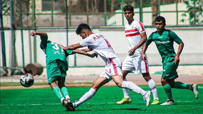 دوري الجمهورية للشباب، زمالك 2003 يكتسح مصر المقاصة بسباعية