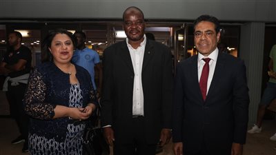 دوري أبطال أفريقيا، سفيرة مصر في الكاميرون تستقبل بعثة الأهلي