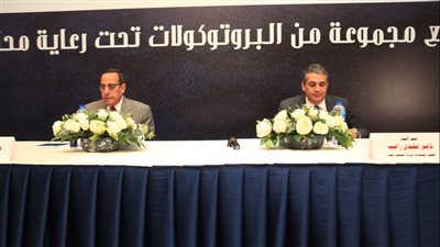 أسمنت سيناء توقع 3 بروتوكولات تعاون مع محافظة شمال سيناء