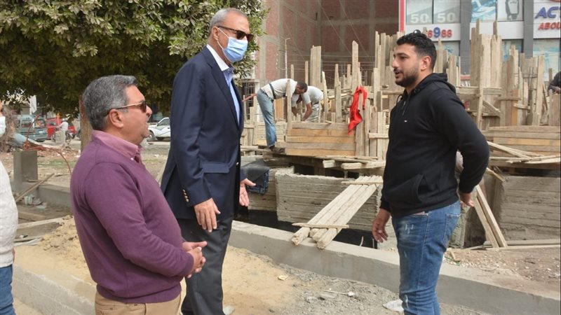 محافظ القليوبية خلال