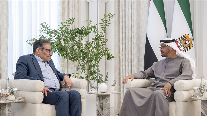 محمد بن زايد يستقبل