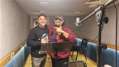 المطرب السعودي إبراهيم الحكمي يغني تتر مسلسل 