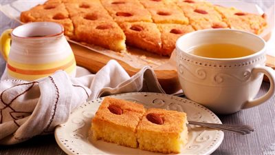 طريقة عمل البسبوسة زي الجاهزة وبأقل التكاليف