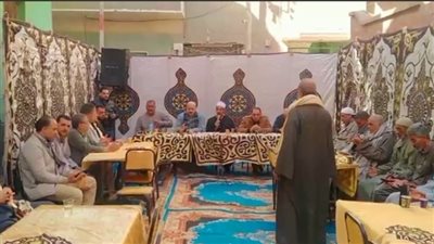 ذبح عجل ومليون جنيه شرط جزائي.. فض خصومة ثأرية بين عائلتين في الغربية (صور) 