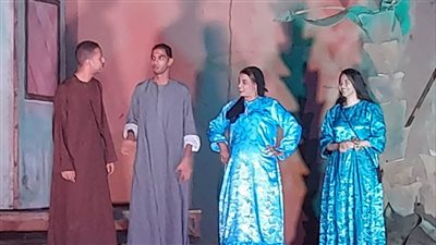 قصور الثقافة تقدم عرض موال البلاد والليل على مسرح فوزي فوزي (صور)