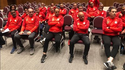 جمال محمد علي يشيد بانضباط المدربين في محاضرات الرخصة A (صور)