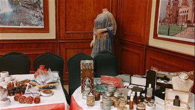 فيتو داخل المعرض اليمني للحرف التراثية بالدقي (فيديو وصور) 