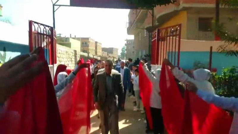لحظة وفاء.. ممر شرفي
