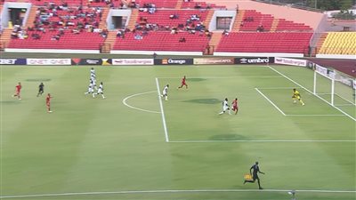 الأهلي يتقدم على القطن الكاميروني بهدفي كهربا في الشوط الأول (صور)