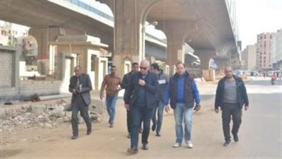 محافظ الجيزة يتفقد أعمال تطوير ترعة الزمر ومتابعة الرصف (فيديو)