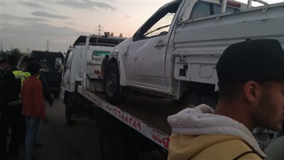 إصابة 8 أشخاص في حادث تصادم أعلى كوبري المستقبل في الإسماعيلية 