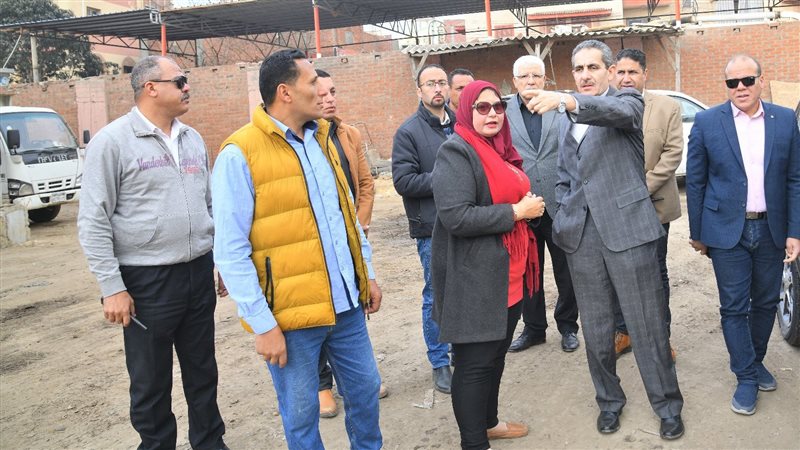 محافظ الغربية يتفقد