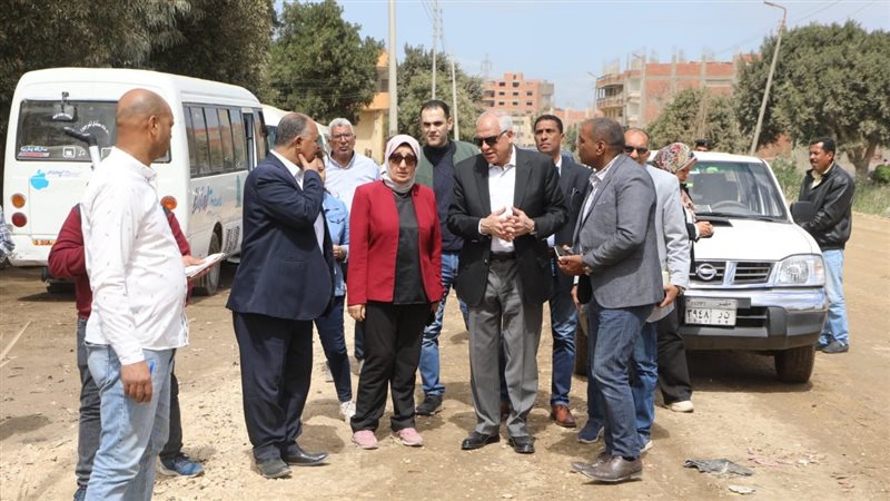محافظ الجيزة في جولة