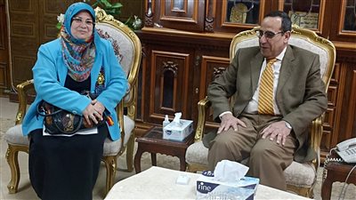 شوشة يستقبل مدير عام الإدارة المركزية للتعليم المجتمعي بوزارة التعليم