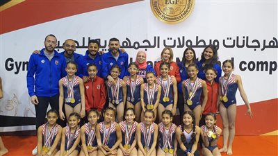 جمباز الأهلي، فريق الناشئات يحصد 47 ميدالية في بطولة الجمهورية