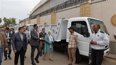 محافظ الدقهلية: معدات تحسين البيئة ضمن الخطة الاستثمارية للعام الحالي (صور)