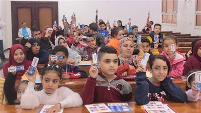 طب أسنان بني سويف الأهلية تشارك في يوم صحة الفم