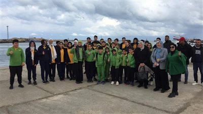 اقتصادية قناة السويس تنظم زيارات لطلبة سيناء لميناء العريش البحري 