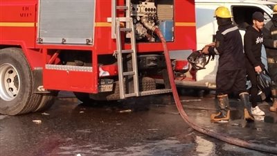 انتداب المعمل الجنائي لمعاينة محل نشب به حريق في المرج